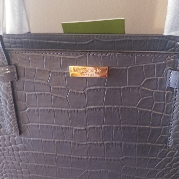 Kate Spade Riverside Street Exotic Bedford Tote - Picture 8 of 8